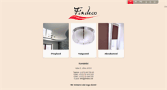 Desktop Screenshot of findeco.ee
