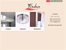 Tablet Screenshot of findeco.ee